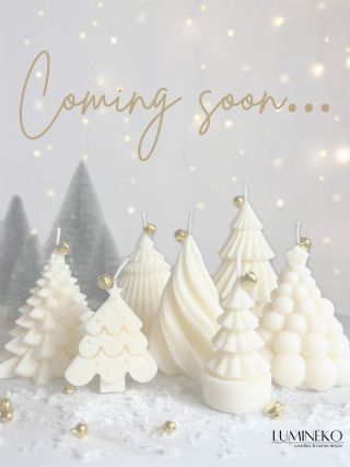 🎄Coming soon… Vianočná kolekcia Lumineko✨ Ručne vyrábané vianočné sviečky a dekorácie už čoskoro na www.lumineko.sk 🤍...